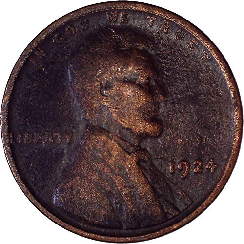 1924 Lincoln Buğday Cent 1C Fuarı