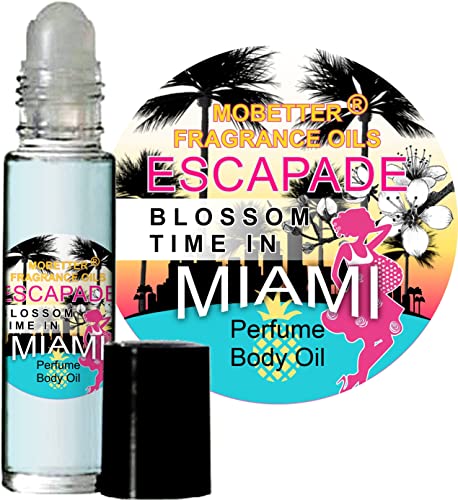 Miami'de Escapade Blossom Time Kadın Parfüm Vücut Yağı Mobetter Parfüm Yağları