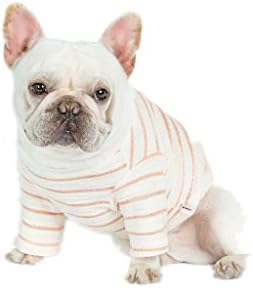 Leowow Köpek T Shirt Pamuk Köpek Giyim Kostümleri Evcil Hayvanlar için-S