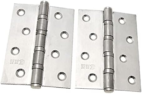 X-DREE Paslanmaz Çelik kapı menteşesi 3cm Yarıçapı Vidalı (acciaio inox Raggio di 3 cm con viti'de porta başına Cerniera