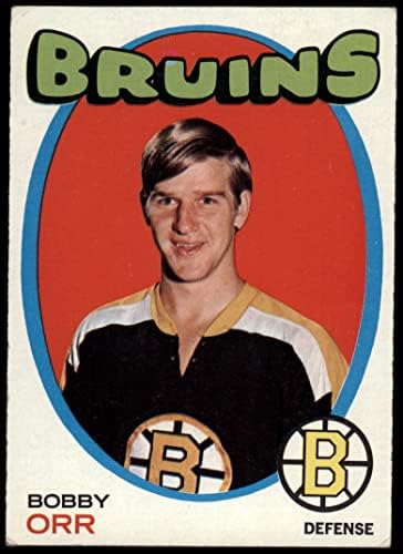 1971 Topps 100 Bobby Orr Boston Bruins (Hokey Kartı) VG Bruins