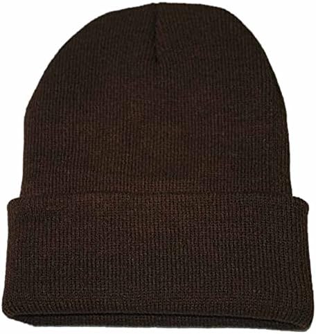 MANHONG Örgü hımbıl bere Şapka Kadınlar için Kafatası Kapaklar Sıcak Kayak Kış Şapka Hop Hip Unisex Bere Şapka Kadınlar