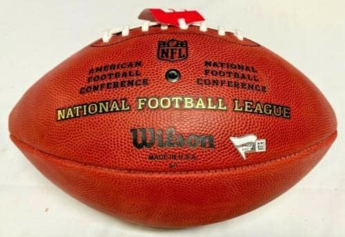 Tampa Bay Korsanları Rob Gronkowski, Wilson Duke Futbol Oto Fanatiklerini İmzaladı - İmzalı Futbol Topları