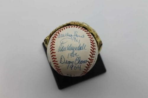 Cy Young Ödülü Sahipleri İmzalı Beyzbol Sandy Koufax Ford + 7 Jsa Loa D2132 - İmzalı Beyzbol Topları
