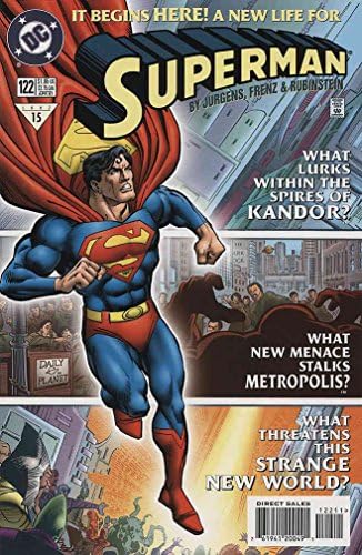 Süpermen (2. Seri) 122 VF / NM; DC çizgi roman
