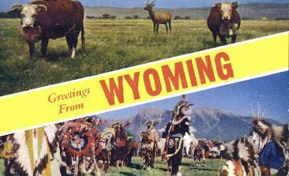 Selamlar, Wyoming Kartpostalı