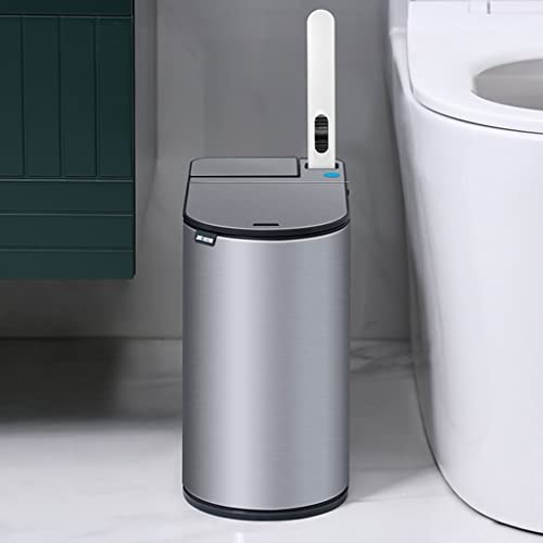 DOUBAO Paslanmaz Çelik Akıllı çöp tenekesi Su Geçirmez Kapaklı Tuvalet Fırçası çöp kutusu Üst Marka Lüks İş