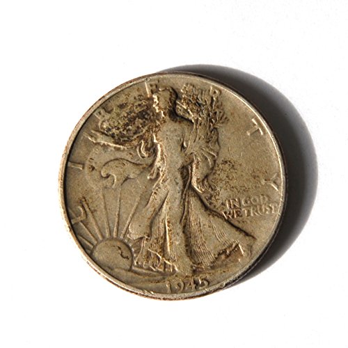 1945 Amerika Birleşik Devletleri Walking Liberty (Gümüş .900) Philadelphia Nane Yarım Dolar Seçimi Çok İyi
