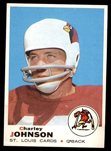 1969 Topps 247 Charley Johnson St. Louis Kardinalleri-FB (Futbol Kartı) NM/MT Kardinalleri-FB New Mexico St