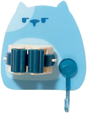 Bsxgse Sevimli Paspas Tutucu Güçlü Paspas Tutucu Duvara Monte Kanca Dikişsiz Sticker Ev Mutfak Banyo Kanca Temizle