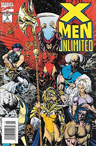 X-Men Sınırsız 5 (Gazete Bayii ) VF; Marvel çizgi romanı / Liam Sharp