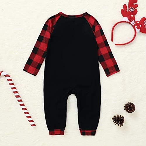 Haokaini Noel Pijama Aile Eşleştirme Pijama Noel Gecelik Tüm Aileler için