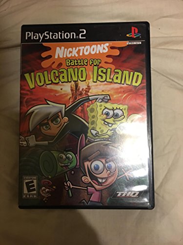 Volkan Adası için Nicktoons Savaşı-PlayStation 2
