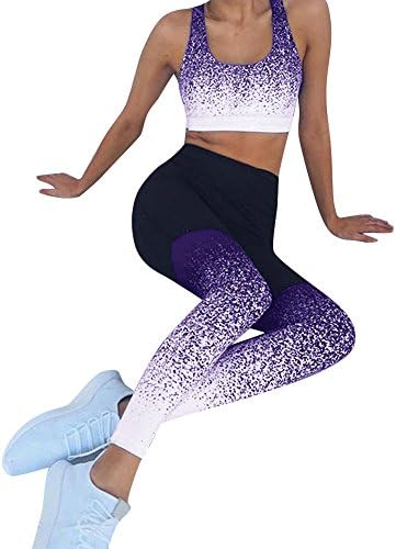 Kadın Spor Yoga Egzersiz Yüksek Bel Koşu Pantolon Spor Elastik Legging PP / L