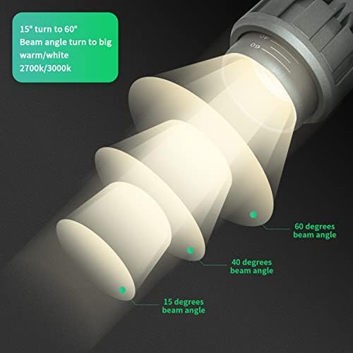 Javetarl PAR20 LED ampuller, Süpermarketler mağazalar barlar aydınlatma için E26 gömme spot ampul, Günışığı Beyaz