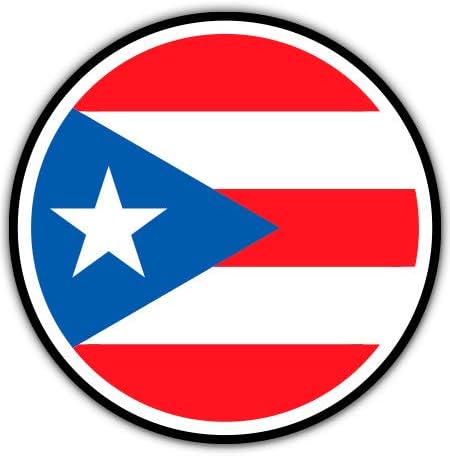 GT Grafik Porto Rikolu Bayrağı-3 vinil yapışkan - Araba Laptop için İ-Pad Telefon Kask Sert Şapka Su Geçirmez Çıkartma