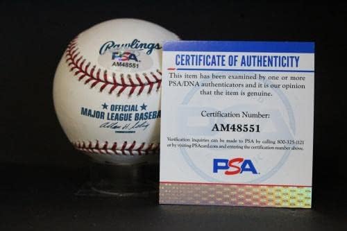 Ned Garver İmzalı (Yazıt) Beyzbol İmzası Otomatik PSA / DNA AM48551 - İmzalı Beyzbol Topları