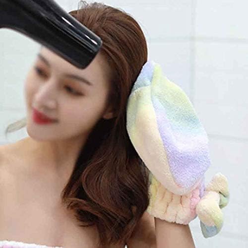 WPYYI Hızlı Kuru Saç banyo havlusu Mikrofiber Çabuk Kuruyan Peluş Sihirli Anında Kuru Saç Bonesi Duş Başlığı