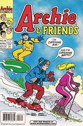 Archie ve Arkadaşları 28 VF / NM; Archie çizgi roman / Kar Kayağı Örtüsü