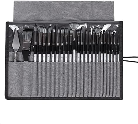 CEHSG Fırça Naylon Sanatçı Seti saklama kutusu Suluboya Akrilik palet bıçağı Yağlıboya Sanat Malzemeleri (Renk: E,