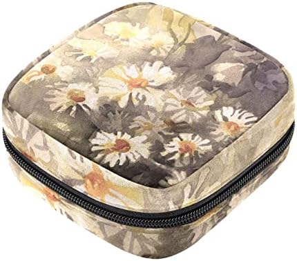 Dönem Çantası, Sıhhi Peçete saklama çantası, Taşınabilir Adet Pedi fermuarlı çantalar Kılıfı Kadınsı Menstruasyon