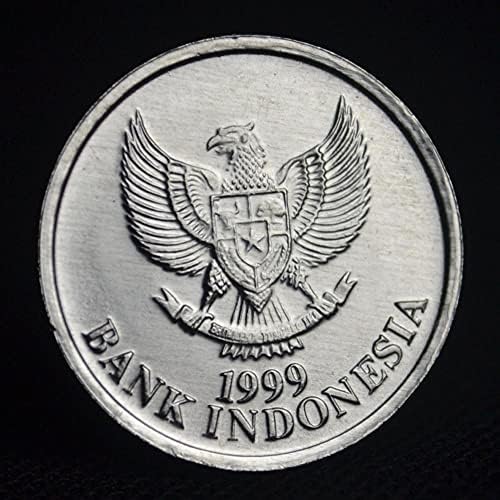 Endonezya 50 Rupi Madeni Para. Endonezya Yalıçapkını Paraları 1999 Yeni Alüminyum Yabancı Paralar
