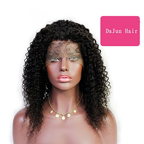 Tutkalsız 12 Tam sırma insan saçı Peruk Afrika Amerikan Kadınlar İçin Çin Bakire Remy İnsan Saç Kıvırcık Renk 1B