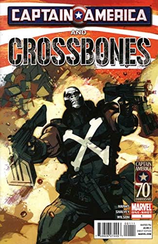 Kaptan Amerika ve Crossbones 1 VF / NM ; Marvel çizgi romanı