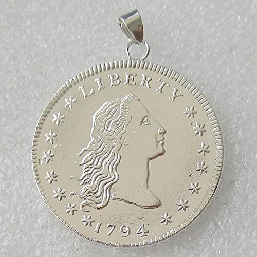 Mücadelesi Coin Amerikan Paraları Washington 1865 Gümüş Paralar Yabancı Cumhuriyeti Sikke Koleksiyonu