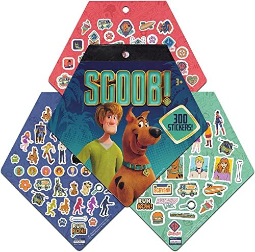 Çocuklar için Scooby Doo Sırt Çantası-15 Scooby Doo Sırt Çantası Artı Scooby Çıkartmaları, Su Torbası ve Sırt Çantası