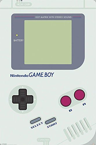 Nintendo Gameboy Maxi Poster, Ahşap Çok Renkli, 91.5x61x0. 02 cm