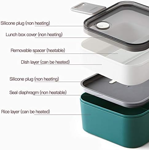 Kapaklı servis kaseleri kutusu Öğle Yemeği Çatal Bıçak Takımı İle ısıtma fırını Mikrodalga Ayrı yemek kabı seti Mutfak,Yemek
