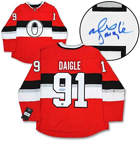 Alexandre Daigle Ottawa Senatörleri İmzalı Fanatik Forması-İmzalı NHL Formaları