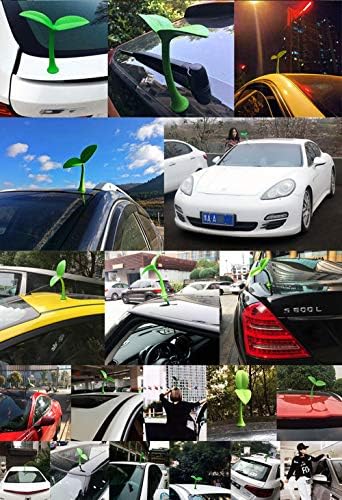 Bıçak çim 3D Araba Dekor, Araba dış dekorasyonu için Araba Çatı Tampon Hood, Araba Çıkartmaları Çıkartmaları (Yeşil)