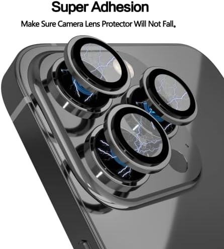 [Yükseltildi] YWXTW Kamera Lens Koruyucu iPhone 13 Pro Max 6.7 İnç / iPhone 13 Pro 6.1 İnç, [Orijinal Kamerayı Koru]