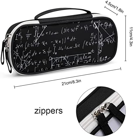 Formüller ve elektronik bileşenler Yüksek Kapasiteli Kalem Kalem Kutusu Taşınabilir Taşıma makyaj çantası Kalem fermuarlı