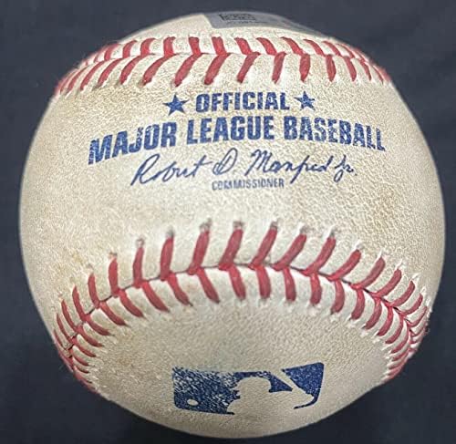 Adrian Beltre Oyunu Kullanılmış Kariyer Vuruşu 3.031 Beyzbol Çift MLB Holo 8/27/17 - Oyun Kullanılmış Beyzbol Topları