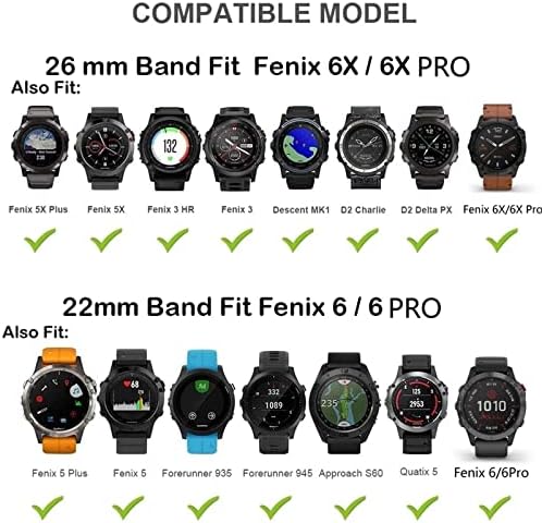 NEYENS 20mm Hızlı Fit Watchband Garmin Fenix 6 6X Pro 5X5 Artı 3HR Yaklaşım S60 Enduro Silikon bilezik Kolaylık Bilek