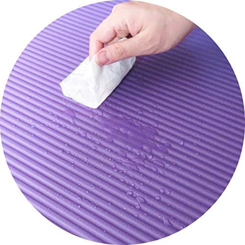 BalanceFrom BFGY-AP6PP Go Yoga Tüm Amaçlı Anti-Gözyaşı Egzersiz Yoga matı Taşıma Kayışı ile, Mor, Bir Boyut