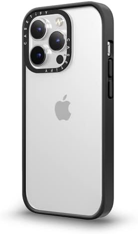 Casetify [Bundle] iPhone 14 Pro Max için Özel Temel Kılıf - Mat Siyah & iPhone 14 Pro Max 2.5 D için CASETiFY Ekran