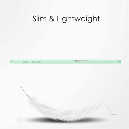 Tablet PC Durumda İnce Kılıf ile Uyumlu Samsung Galaxy Tab S7 FE 12.4 2021 (SM-T730/T736) Tablet Kılıf Kapak ile kalemlik,