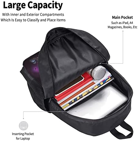 NSMB Canavarlar Sırt Çantası Ergonomik Sırt Çantası Dayanıklı laptop çantası Büyük Kitap Çantası Seyahat Sırt Çantası