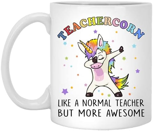 Oysterpearl Teachercorn Komik Kahve Kupa Teachercorn Gibi Normal Bir Teachebut Daha Harika Kupa Hediye Öğretmenler