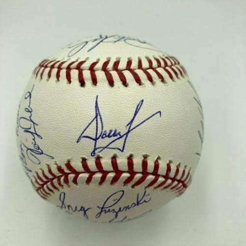 1980 Philadelphia Phillies Dünya Serisi Şampiyonları Takım, JSA COA İmzalı Beyzbol Toplarıyla Beyzbol İmzaladı