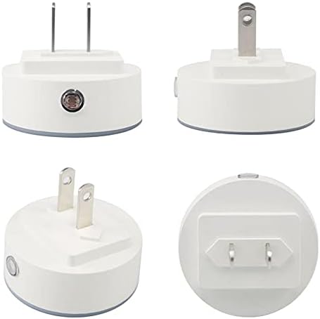 2 Paket Plug-in Gece Lambası LED Gece Lambası Alacakaranlıktan Şafağa Sensörü Çocuk Odası, Kreş, Mutfak, Koridor Römorkör