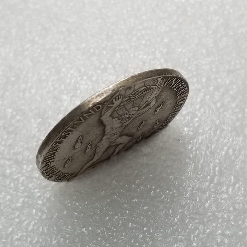 QİNGFENG Antika El Sanatları 1914 Alman Gümüş Kaplama Sikke Yabancı Gümüş Dolar hatıra parası Döviz Sikke 951