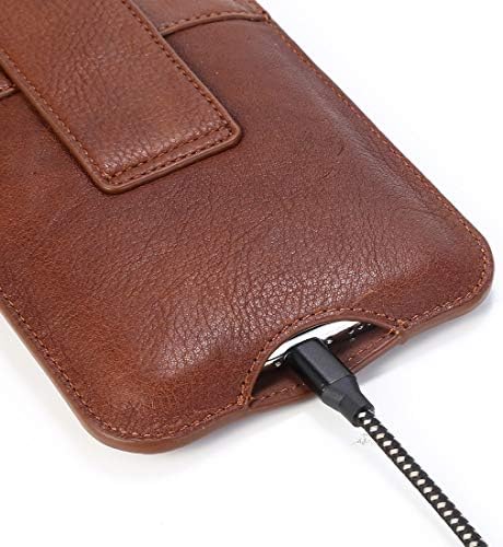 PENGPİNG Kılıf Kılıf için iphone11 / XR Hakiki Deri Cep Telefonu Kılıfı Kılıf ile Kredi kart tutucu,Samsung Note10/s10