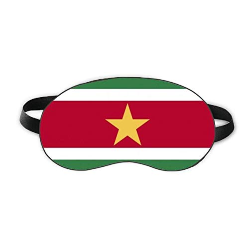 Surinam Ulusal Bayrak Güney Amerika Ülke Uyku Göz kalkanı Yumuşak Gece Körü körüne Gölge Kapak