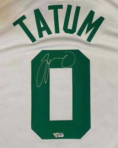 Jayson Tatum İmzalı Boston Celtics Nike Swingman Yıl 0 Forması Fanatikleri COA İmzalı NBA Formaları