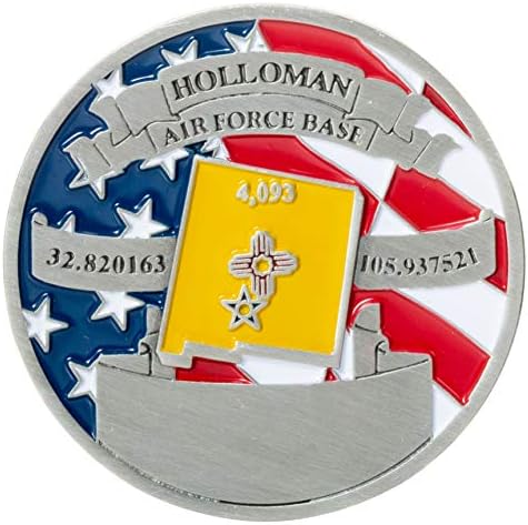 Amerika Birleşik Devletleri Hava Kuvvetleri USAF Holloman Hava Kuvvetleri Üssü Alamogordo New Mexico Mücadelesi Coin
